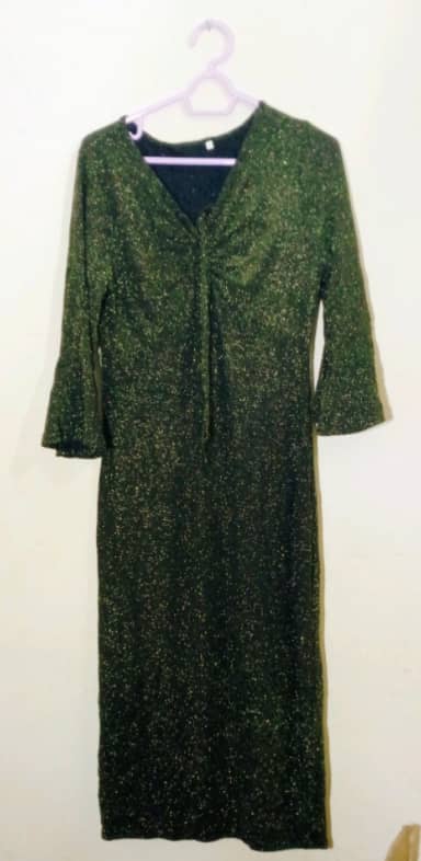 Green Ladies Dress